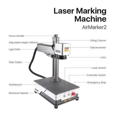 20w 30w 50w Raycus Jpt Laser Engraving Machine For Metal Plastic Leather Laser Marking Machines